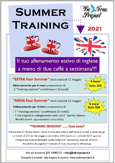 Volantino Summer Training 
